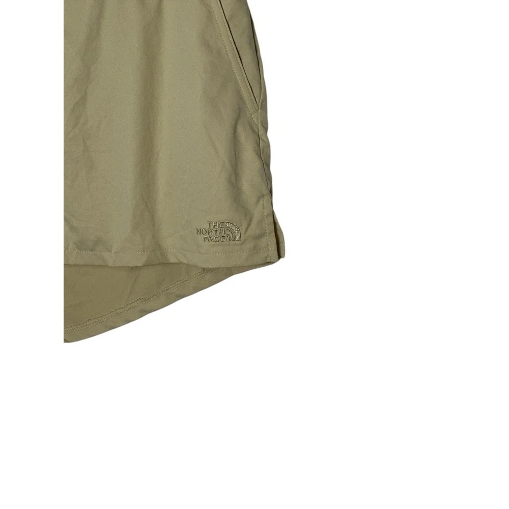 The North‎ Face Aphrodite Motion Shorts Women's Large Beige Pockets Atheisure - Picture 8 of 8